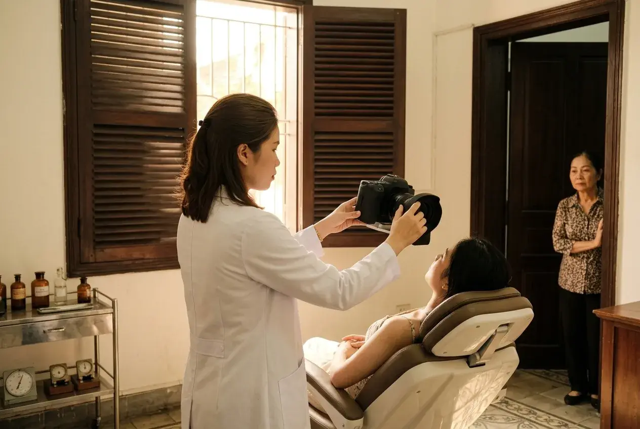 Một căn biệt thự, bốn phòng, mỗi lượt một khách