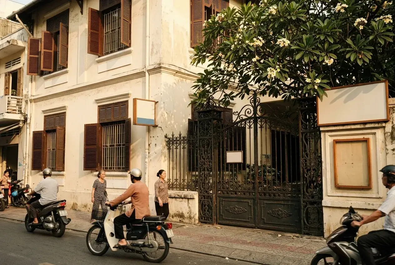 Biệt thự nhìn từ bên trong 6